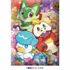 Pokemon Card Game Otoshidama Sprigatito, Fuecoco & Quaxly 5 Card Pouch Set Pokemon Center