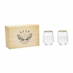 Pokemon Garden Wedding Pair Glass Set In Paulownia Box Pokemon Center