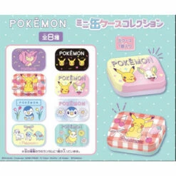 Pokemon Mini Tin Case Collection 8 Pack BOX