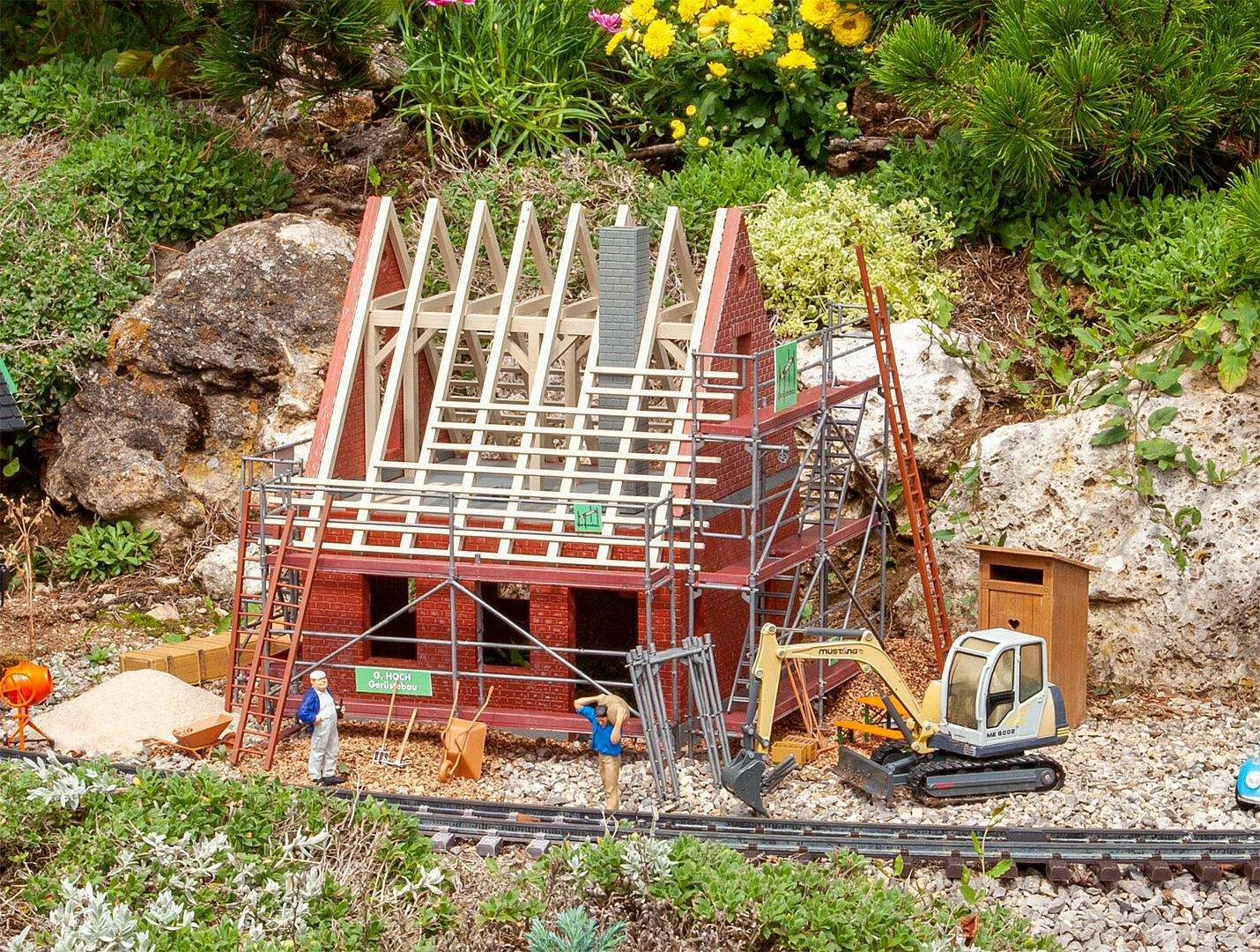 POLA 331055 G Gauge Contruction Site Scaffolding And Accessories 1 POLA 331055 G Gauge Contruction Site Scaffolding And Accessories