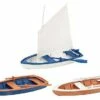 POLA 333150 G Gauge Rowing And Sailing Boats 3 Pack