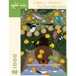 CHARLEY HARPER ROCKY MOUNTAINS 1000 PIECE PUZZLE