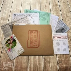 UNSOLVED CASE FILES -Bandai Sales Store pressman goliath jax games unsolved case files 4