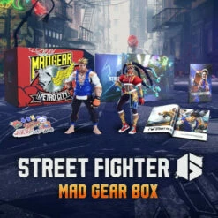 CAPCOM PS4 Game - Street Fighter 6 Mad Gear Box Edition