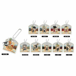 PuraPura Acrylic Keychain Haikyu!! Vol.2 10 Pack BOX