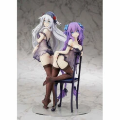Purple Heart & Black Heart Babydoll Ver. "Neptunia" Series Complete Figures