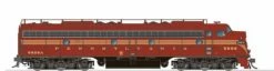Rapido 028532 HO Scale EMD E8A Pennsylvania "Tuscan 5 Stripe" PRR 5838 With DCC And LokSound