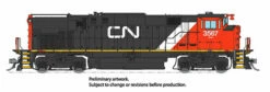 Rapido 033023 HO Scale MLW M420 MR-20c Diesel Canadian National North American CN 3576