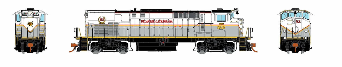 Rapido 033037 HO Scale MLW M420 Diesel Delaware Lackawanna 2045 2 Rapido 033037 HO Scale MLW M420 Diesel Delaware Lackawanna 2045 - Image 2
