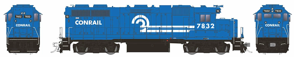 Rapido 038028 HO Scale EMD GP38 Diesel Conrail CR 7853 2 Rapido 038028 HO Scale EMD GP38 Diesel Conrail CR 7853 - Image 2