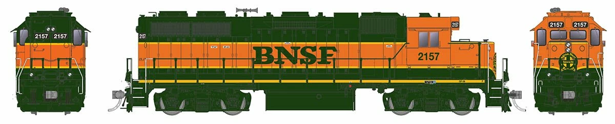 Rapido 038035 HO Scale EMD GP38 Diesel BNSF 2169 2 Rapido 038035 HO Scale EMD GP38 Diesel BNSF 2169 - Image 2