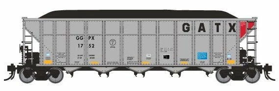 Rapido 169012A HO Scale AutoFlood III RD Coal Hopper "GATX" GGPX Single # Varies 1 Rapido 169012A HO Scale AutoFlood III RD Coal Hopper "GATX" GGPX Single # Varies