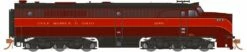 Rapido 23550 HO Scale ALCo PA-1 Diesel Gulf Mobile & Ohio GM&O 290 (DCC & Sound)