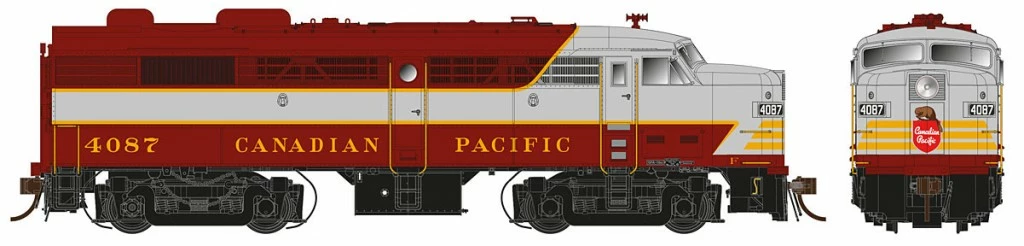 Rapido Trains 21516 HO Scale ALCo MLW FA-2 Canadian Pacific "Block Lettering" CPR #4087 DCC & Sound 2 Rapido Trains 21516 HO Scale ALCo MLW FA-2 Canadian Pacific "Block Lettering" CPR #4087 DCC & Sound - Image 2