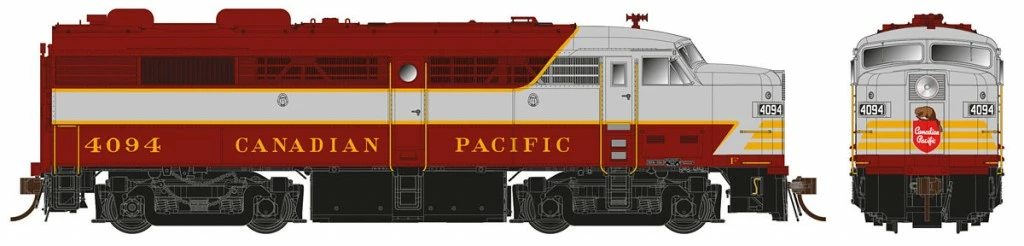 Rapido Trains 21518 HO Scale ALCo MLW FPA2 Canadian Pacific "Block Lettering" CPR #4082 DCC & Sound 2 Rapido Trains 21518 HO Scale ALCo MLW FPA2 Canadian Pacific "Block Lettering" CPR #4082 DCC & Sound - Image 2