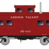 Rapido Trains 144012 HO Scale Northeastern Style Steel Caboose Lehigh Valley LV 95041
