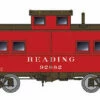 Rapido Trains 144018 HO Scale Northeastern Style Steel Caboose Reading Red RDG 92928