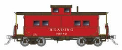 Rapido Trains 144018 HO Scale Northeastern Style Steel Caboose Reading Red RDG 92928