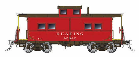 Rapido Trains 144018 HO Scale Northeastern Style Steel Caboose Reading Red RDG 92928 1 Rapido Trains 144018 HO Scale Northeastern Style Steel Caboose Reading Red RDG 92928