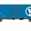 Rapido Trains 155007A HO Scale 40' Boxcar Great Northern "Big Sky BluewithLate IDNE" GN #s Vary