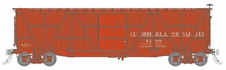 Rapido Trains 177001A HO Scale X23 Boxcar Cumberland Valley CV Single Car (# Varies) 1 Rapido Trains 177001A HO Scale X23 Boxcar Cumberland Valley CV Single Car (# Varies)