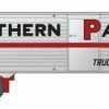 Rapido Trains 403053 HO Scale 40' Fruehauf Fluted Side Van Trailer Southern Pacific SP