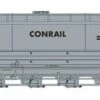 Rapido Trains 533008A N Scale PD3500 Flexi Flo Covered Hopper Conrail (Late) CR # Varies