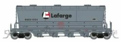 Rapido Trains 533011A N Scale PD3500 Flexi Flo Covered Hopper Lafarge NAHX # Varies
