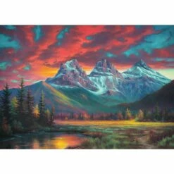 ALBERTA'S THREE SISTERS 1000 PIECE PUZZLE -Bandai Sales Store ravensburger usa albertas three sisters 1000 piece 1