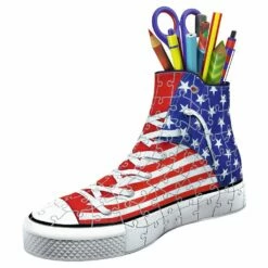 AMERICAN STYLE SNEAKER 108 PIECE 3D PUZZLE -Bandai Sales Store ravensburger usa american style sneaker 108 piece 2
