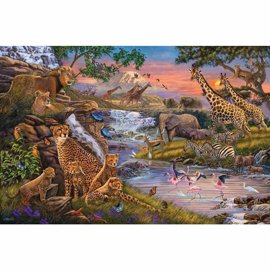 ANIMAL KINGDOM 3000 PIECE PUZZLE 2 ANIMAL KINGDOM 3000 PIECE PUZZLE - Image 2