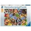 ANIMAL SELFIE 500 PIECE PUZZLE