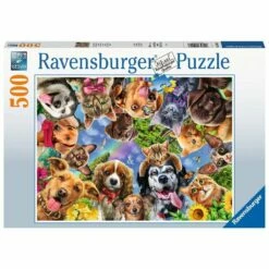ANIMAL SELFIE 500 PIECE PUZZLE