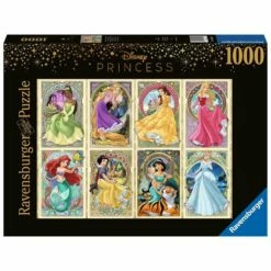 ART NOUVEAU PRINCESSES 1000 PIECE PUZZLE