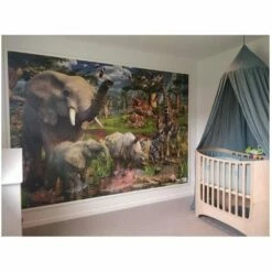 AT THE WATERHOLE 18000 PIECE PUZZLE -Bandai Sales Store ravensburger usa at the waterhole 18000 piece puzz 2