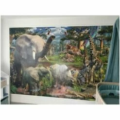 AT THE WATERHOLE 18000 PIECE PUZZLE -Bandai Sales Store ravensburger usa at the waterhole 18000 piece puzz 3
