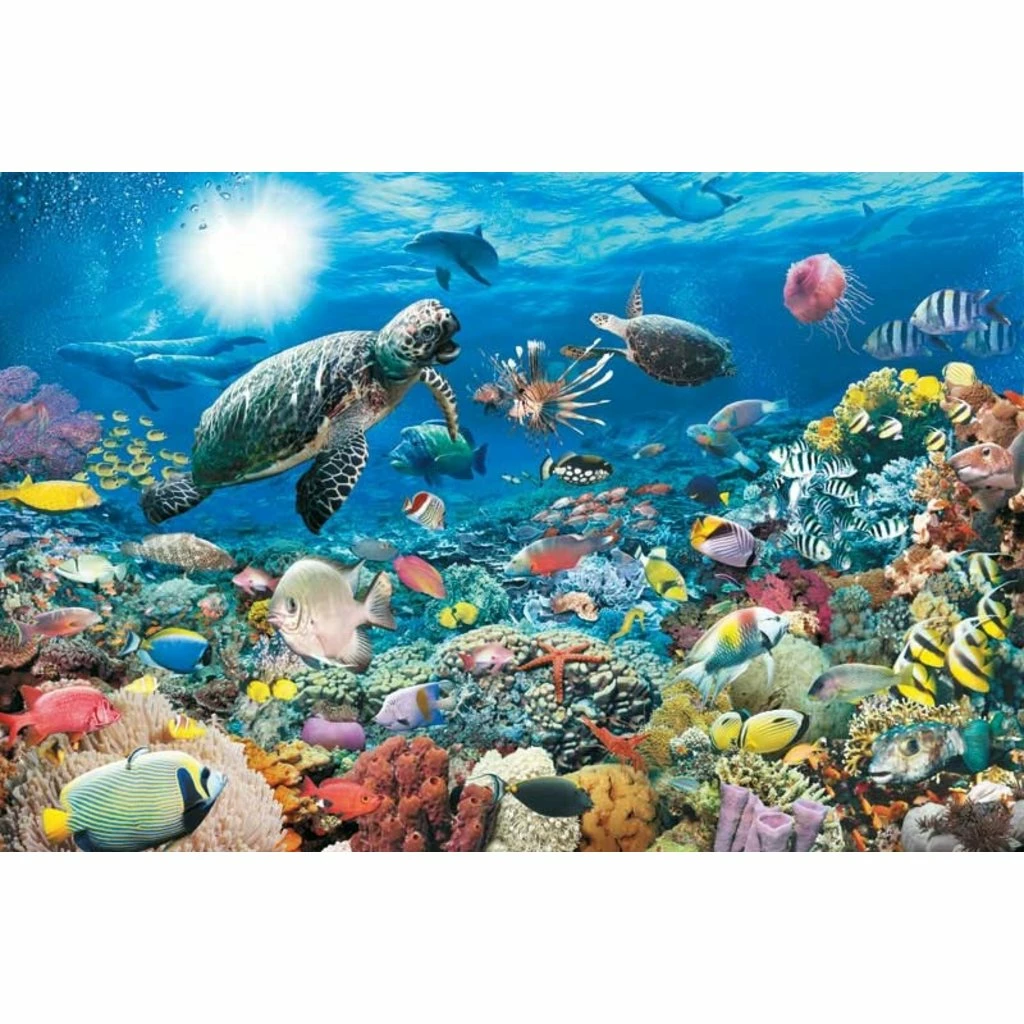 BENEATH THE SEA 5000 PIECE PUZZLE 2 BENEATH THE SEA 5000 PIECE PUZZLE - Image 2