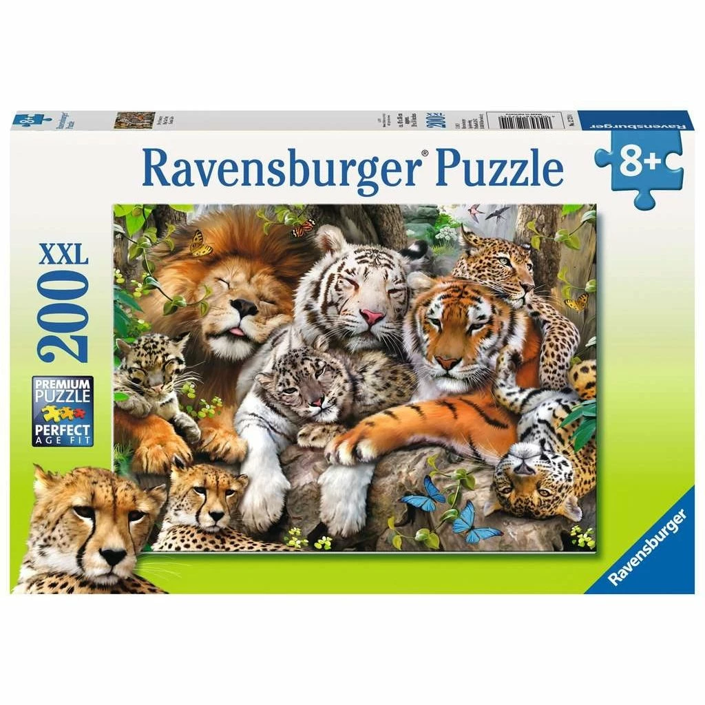 BIG CAT NAP 200 PIECE PUZZLE 2 BIG CAT NAP 200 PIECE PUZZLE - Image 2