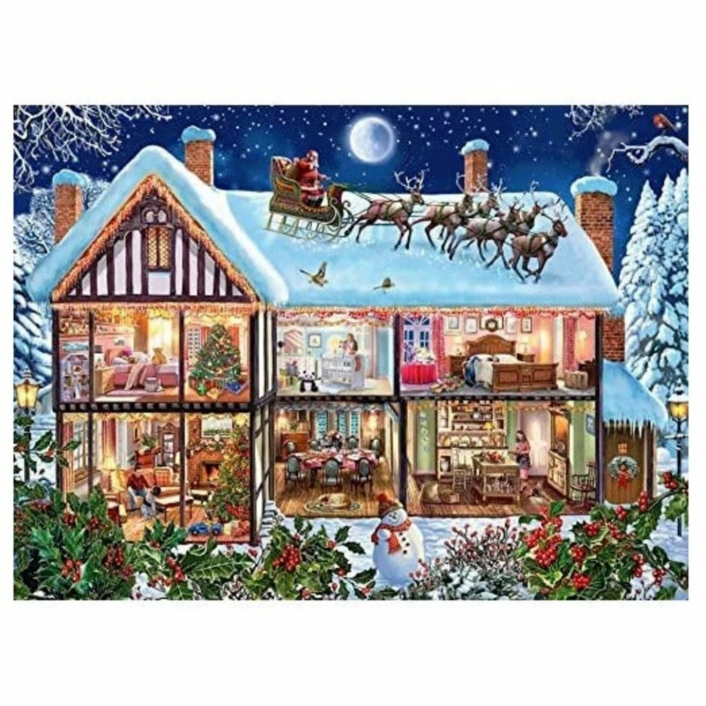 CHRISTMAS AT HOME 100 PIECE PUZZLE 2 CHRISTMAS AT HOME 100 PIECE PUZZLE - Image 2