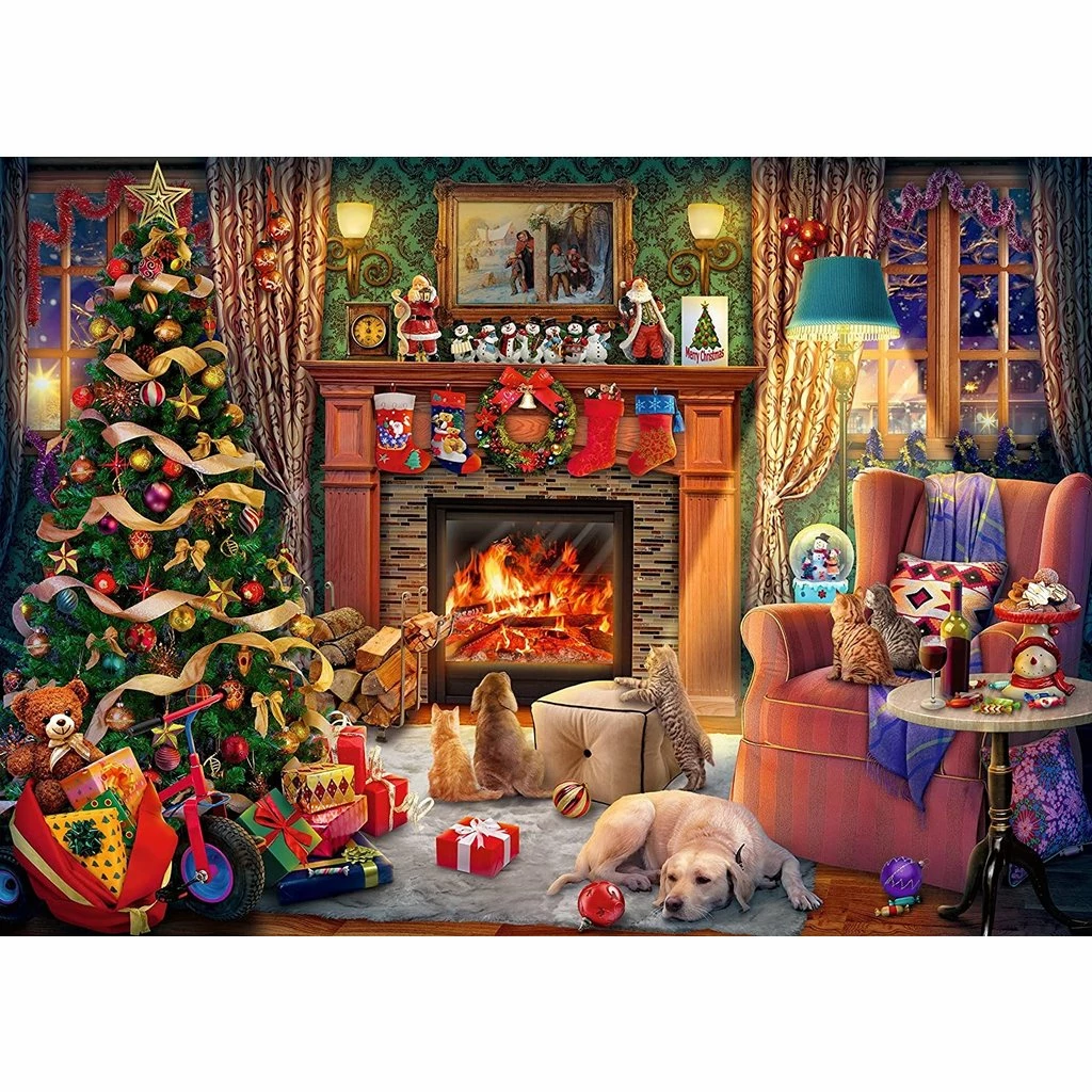 CHRISTMAS EVE 1500 PIECE PUZZLE 2 CHRISTMAS EVE 1500 PIECE PUZZLE - Image 2