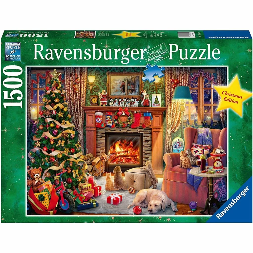 CHRISTMAS EVE 1500 PIECE PUZZLE 1 CHRISTMAS EVE 1500 PIECE PUZZLE