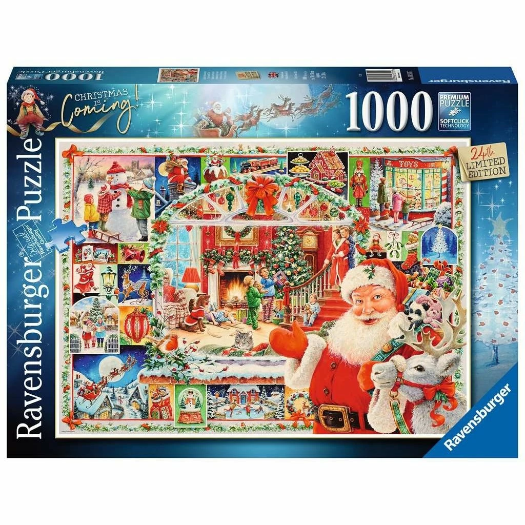 CHRISTMAS IS COMING! 1000 PIECE PUZZLE 1 CHRISTMAS IS COMING! 1000 PIECE PUZZLE
