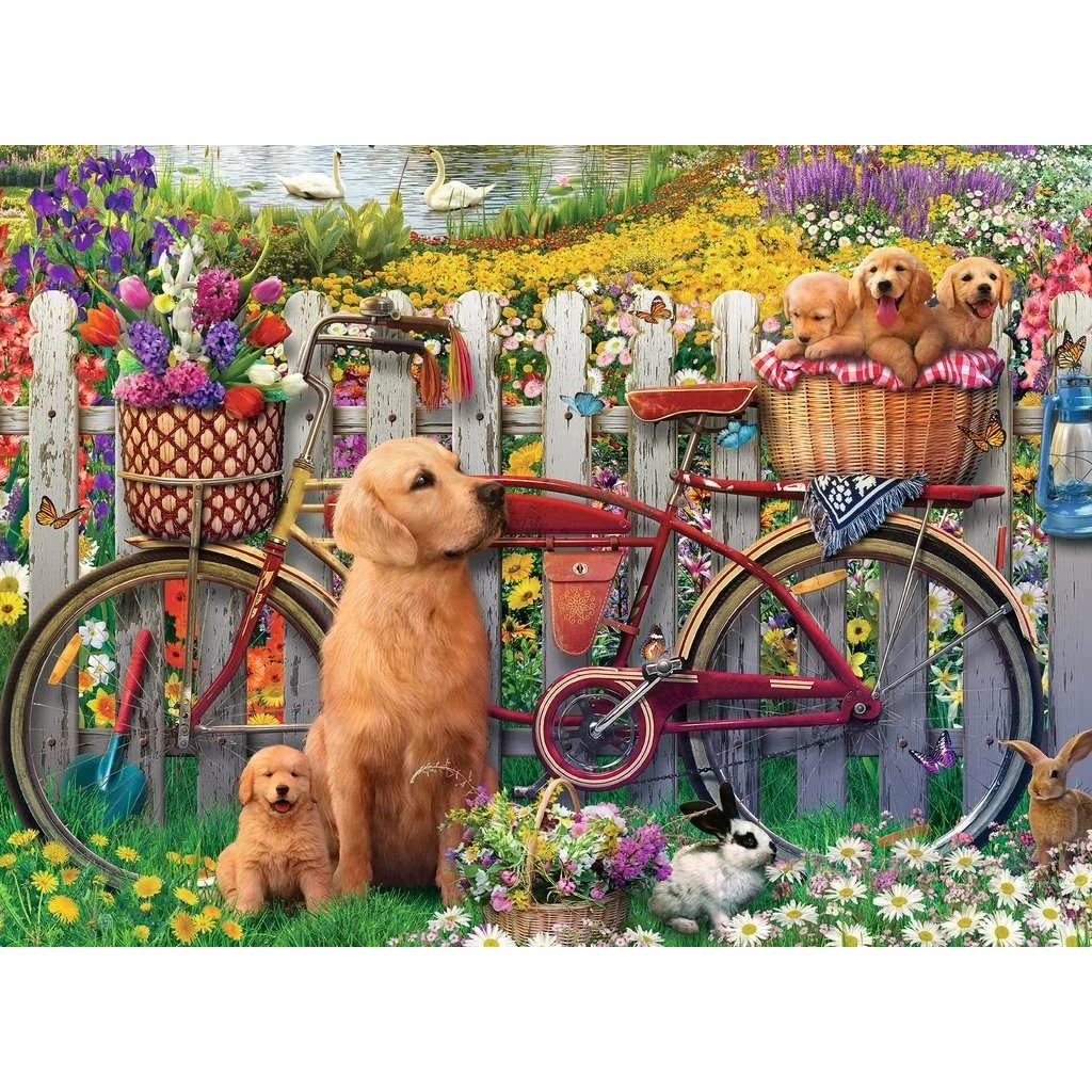 CUTE DOGS 500 PIECE PUZZLE 2 CUTE DOGS 500 PIECE PUZZLE - Image 2