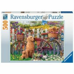 CUTE DOGS 500 PIECE PUZZLE