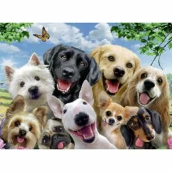 DELIGHTED DOGS 300 PIECE PUZZLE