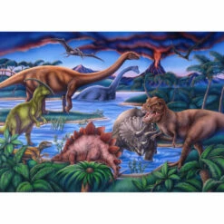 DINOSAUR PLAYGROUND 35 PIECE PUZZLE