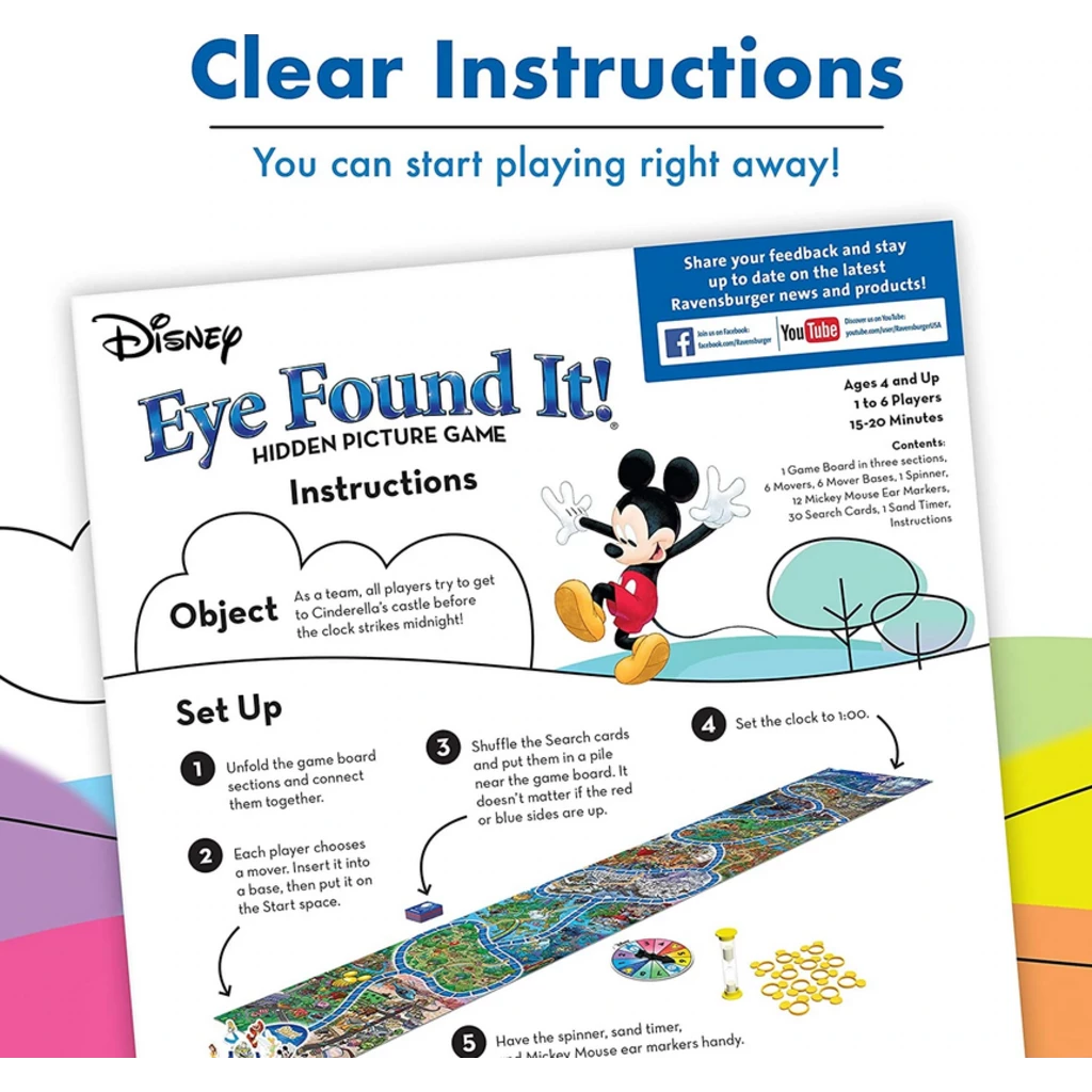 DISNEY EYE FOUND IT! BOARD GAME 4 DISNEY EYE FOUND IT! BOARD GAME - Image 4