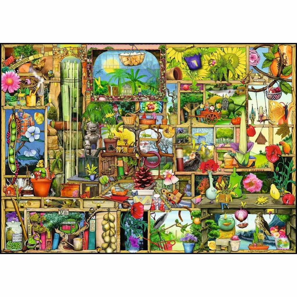 GARDENER'S CUPBOARD 1000 PIECE PUZZLE 2 GARDENER'S CUPBOARD 1000 PIECE PUZZLE - Image 2