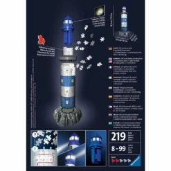 LIGHTHOUSE NIGHT EDITION 3D PUZZLE 15 LIGHTHOUSE NIGHT EDITION 3D PUZZLE -Bandai Sales Store ravensburger usa lighthouse night edition 3d puzzl 4