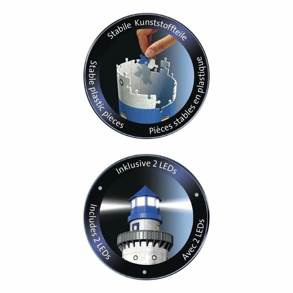 LIGHTHOUSE NIGHT EDITION 3D PUZZLE 6 LIGHTHOUSE NIGHT EDITION 3D PUZZLE - Image 6